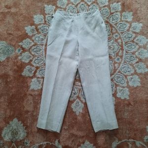 Talbots linen pants trousers